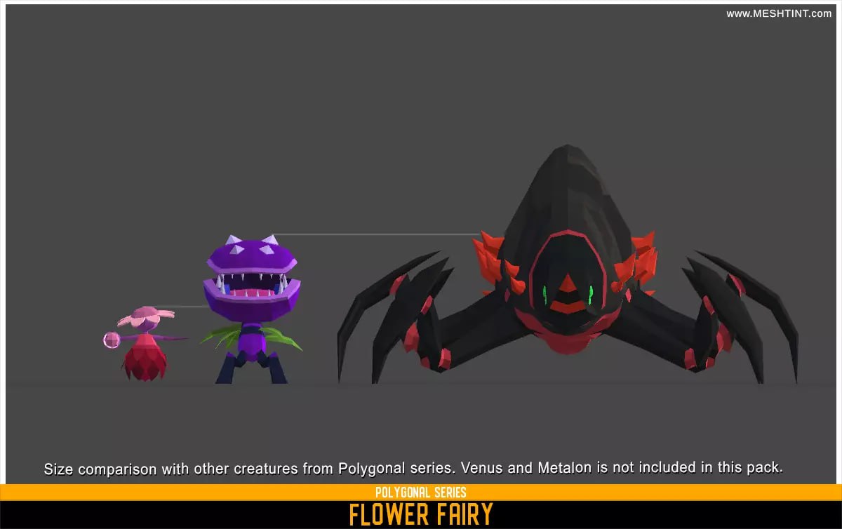 Polygonal Creatures Pack 2📱 - изображение 2